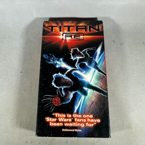 Titan AE PG Matt Damon 20th Century Fox VHS 2000 SciFi Adventure Animated Movie - Picture 1 of 3
